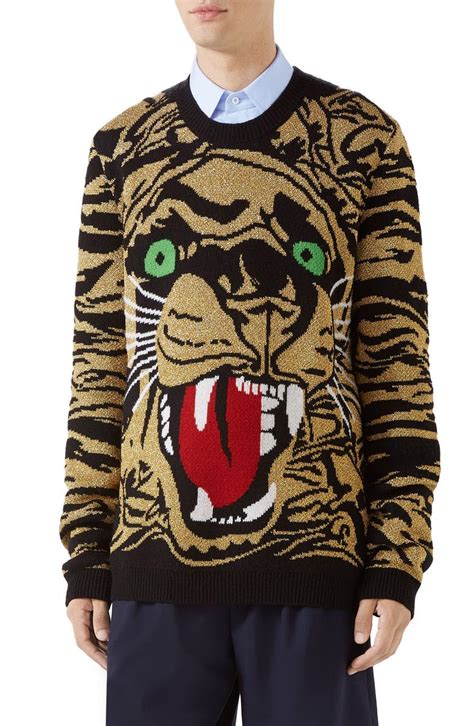 gucci kills sweater|Gucci tiger sweater women.